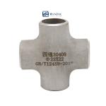 Stainless Steel SCH40S Butt Weld Pipe Fitting 4 Way Cross Connector 1"-4" DN25