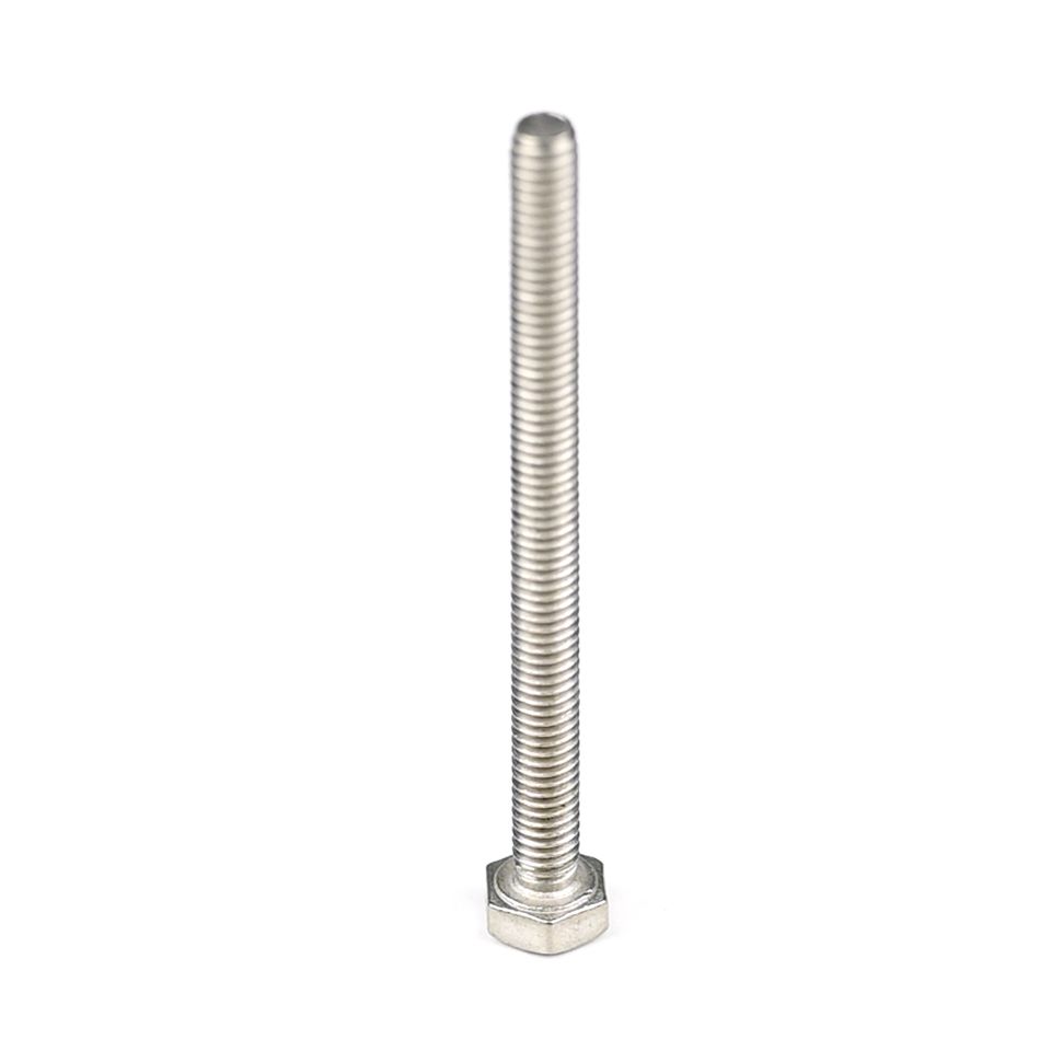 Stainless Steel A4 316 Full Thread Hex Din 933 Bolt Solar Fastener Machine Bolt M4x50
