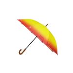 8 Fiberglass Ribs Rubber Handle Compact Golf Umbrella
