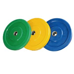 Quality Fitness Coloured Rubber Bumper Plates 1.25 - 25kg wholesale