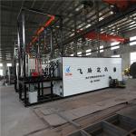 Hydraulic Push Arm Drummed Asphalt Melter , Durable Bitumen Production Plant