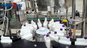Quality 10ml and 40ml Accurate Filling Diagnostic Reagent Filling Capping Labeling Line wholesale