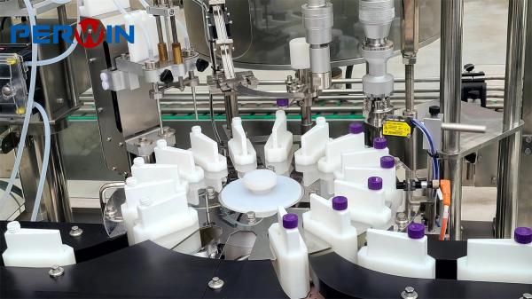 Automatic Cap Taking Diagnostic Reagent Filling Line German Siemens PLC