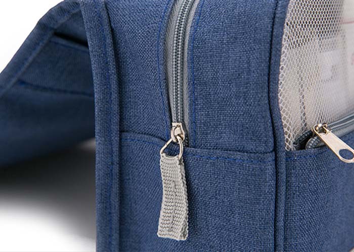 Mens Hanging Toiletry Bag , Hanging Travel Organizer For Washing Stuffs