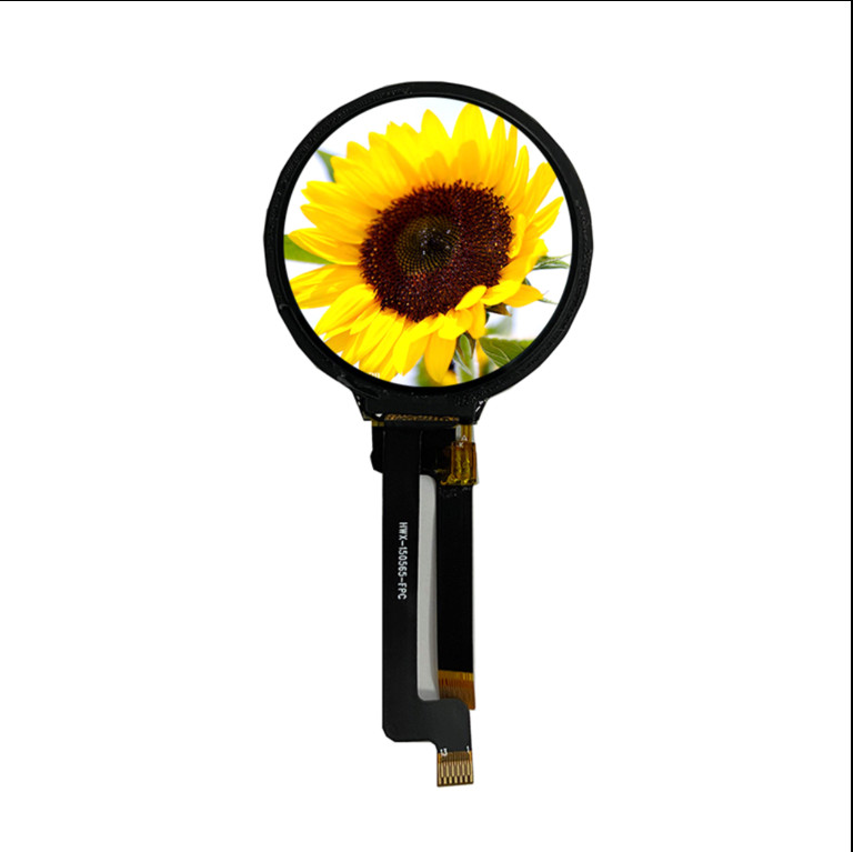 5'0'' Inch Round LCD IPS TFT LCM FHD 1080*1080 Lcd Screen Display With MIPI Interface For Driving Board On Vehicle