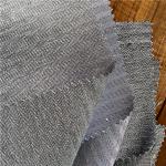 Soft Woolen Peached Microfiber Fabric For Woolen Blazer Fabric Suiting Cloth