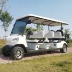 6+2 Seats Electric Golf Cart 60V 100AH ​​Lead Acid Battery Modern Leisure Golf