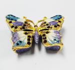 New Products Metal Butterfly Custom Jewelry Box
