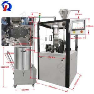 Quality Stainless Steel 1500pcs/Min NJP Pharmaceutical Pellet Capsule Filling Machine wholesale