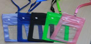 Quality Colorful Waterproof PVC Fabric Carrier Bags For Cellphone Protect in Swimming wholesale