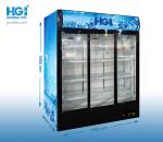C5H10 3 Door Upright Showcase Cooler 1000L