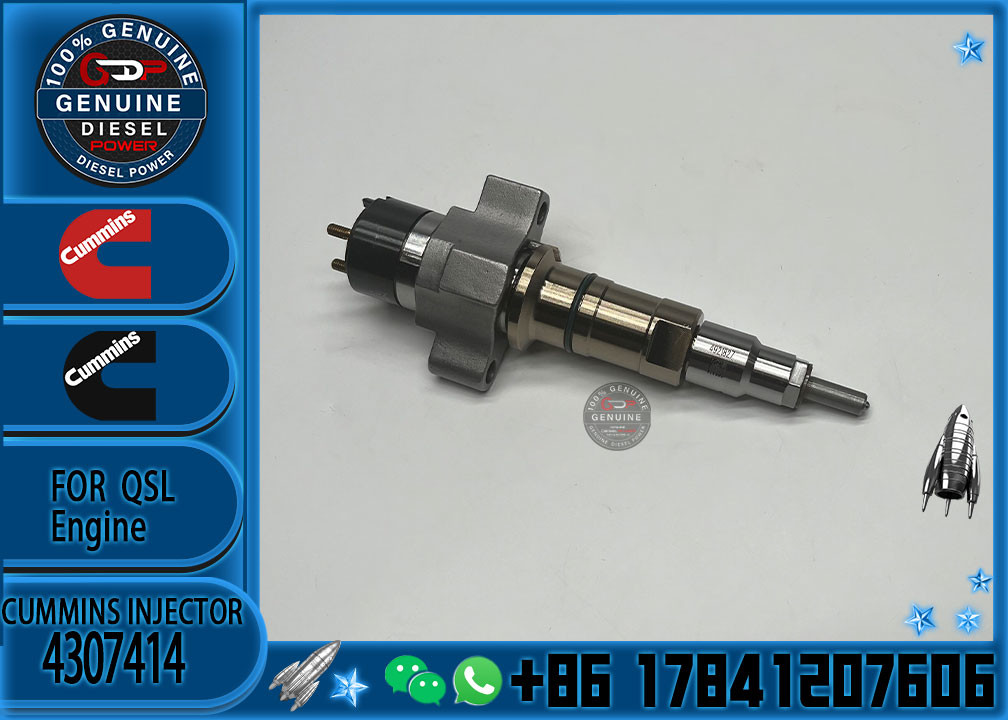 Common rail injector fuel injecto 5491659 4327072 4359204 4307414 for QSL Excavator QSL9.3 ISCE Engine 6L