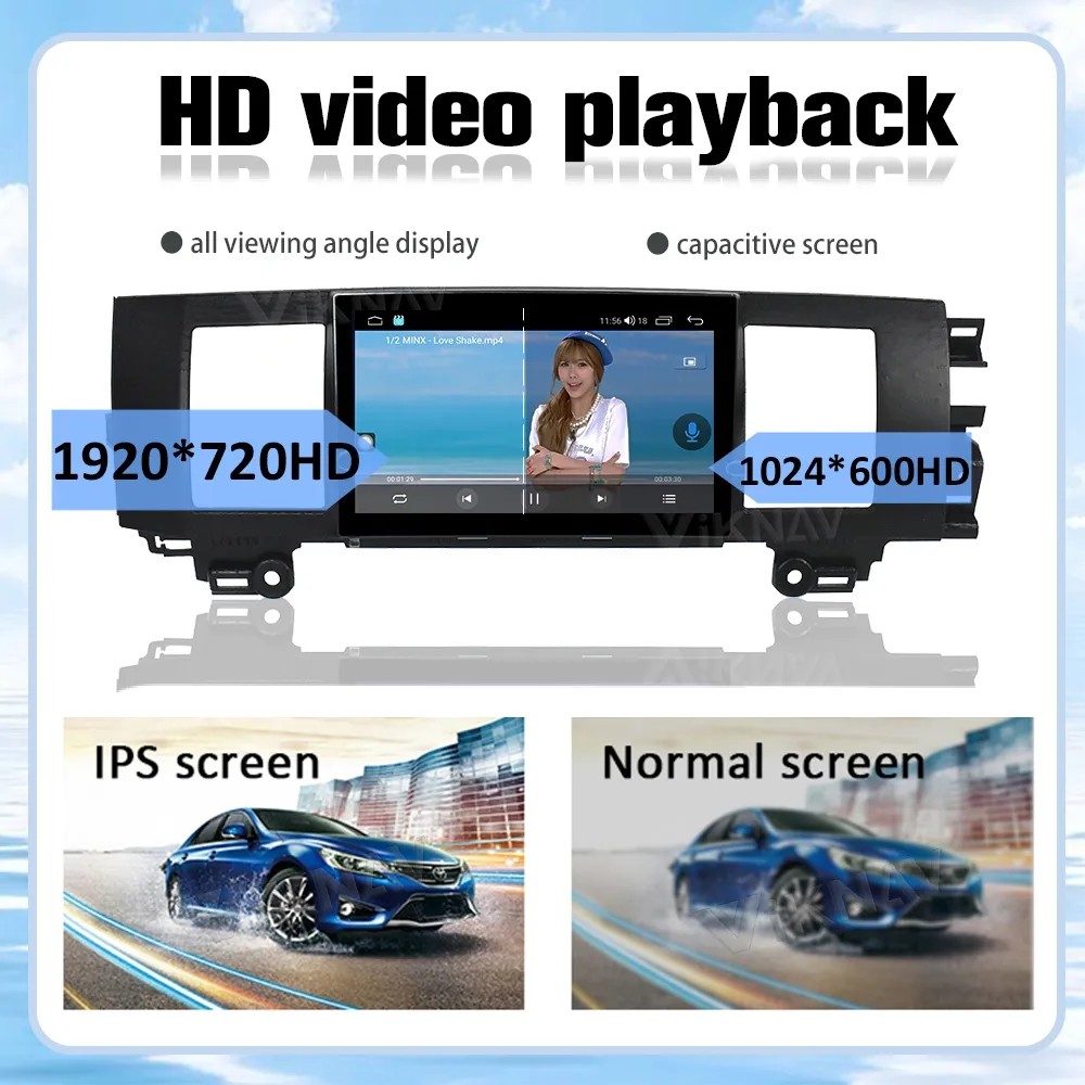 8 Inch Touch Screen Head Unit For 2007--2014 Jaguar XF GPS Navigation Multimedia Player Wireless Carplay BT 4G
