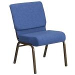 Conference Black Church Chairs 10CM Cushion Church Seating Chairs