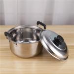 High Grade Cooking Cookware Pot Combination Stainless Steel 410 Pot Set