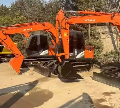 Japan Import Machine Hitachi Digger Second Hand 7 Ton Digger ZX70 Hitachi Excavator