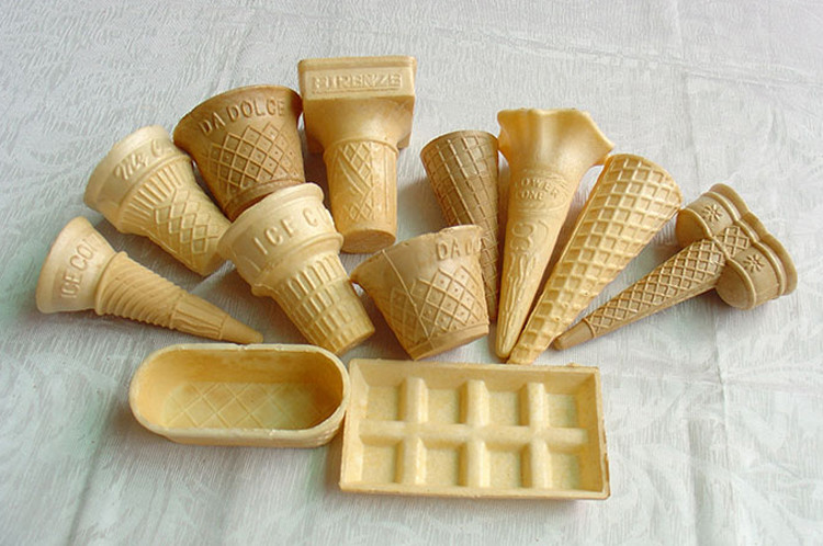 Stainless Steel Commercial Waffle Cup Maker Ice Cream Cone Machine