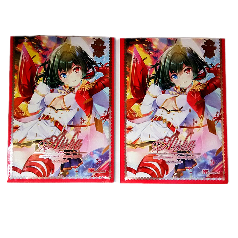 66x91 Trading Key Card Sleeves PP Sport Business Card Holder Sleeves Customized