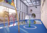 Holiday Resort Spray Park Interactive Water Play For Children Adults