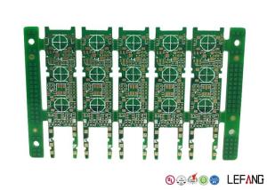 Quality Rigid Multilayer PCB Fabrication , Industrial Circuit Board Green Solder Mask wholesale