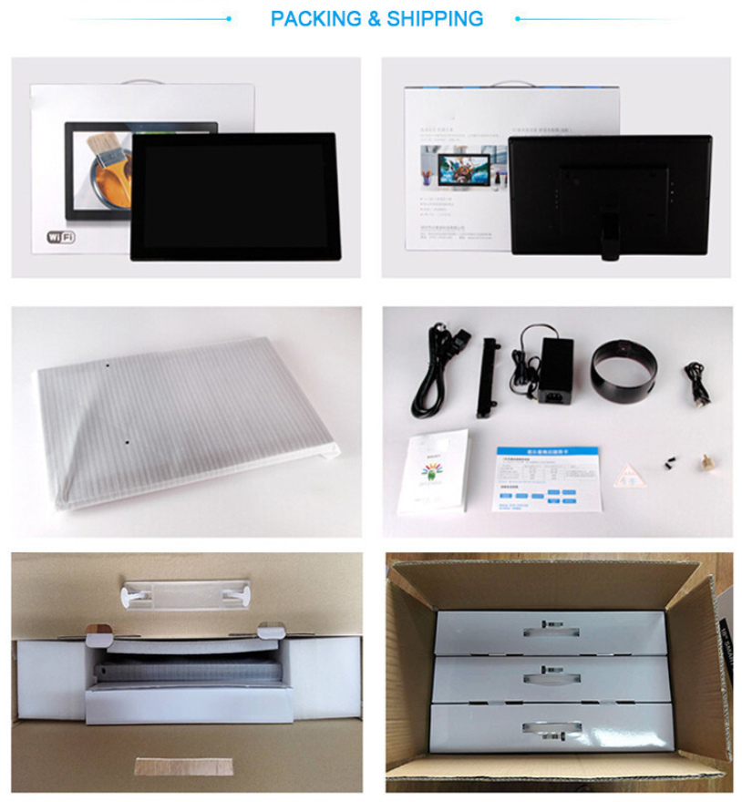 Custom Size 12 Inch Touchscreen All In One Android Tablet for Advertising in Shopping Malls
