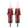 Buy cheap Stainless Steel Tattoo Needles Sterilized Red Cartridges for Permanent Tattoo from wholesalers