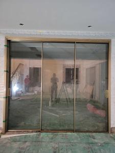 Quality Anodised / Powder Coated Aluminium Sliding Doors With Optional Fly Screen wholesale