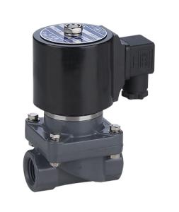 Quality Normally Closed 24VDC 3/4＂Plastic Solenoid Valves For Water Anti Corrosive wholesale