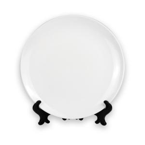 Quality 6'' 8'' 10'' Sublimation Ceramic Plates Blanks Custom Round Ceramic Sublimation Ornament wholesale
