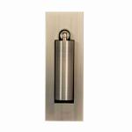 embedded wall built-in golden brushed texture hotel rooms 3W LED bedside lamp