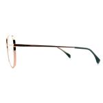 FM2590 Executive Optical Metal Frame Full Rim Round Customized Eyewear