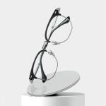 Classic Square Combination Glasses Men TR Titanium Frame Anti Blue Light