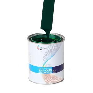 Quality 1K Solid Color Automotive Base Coat Paint Yellow green Car Paint wholesale