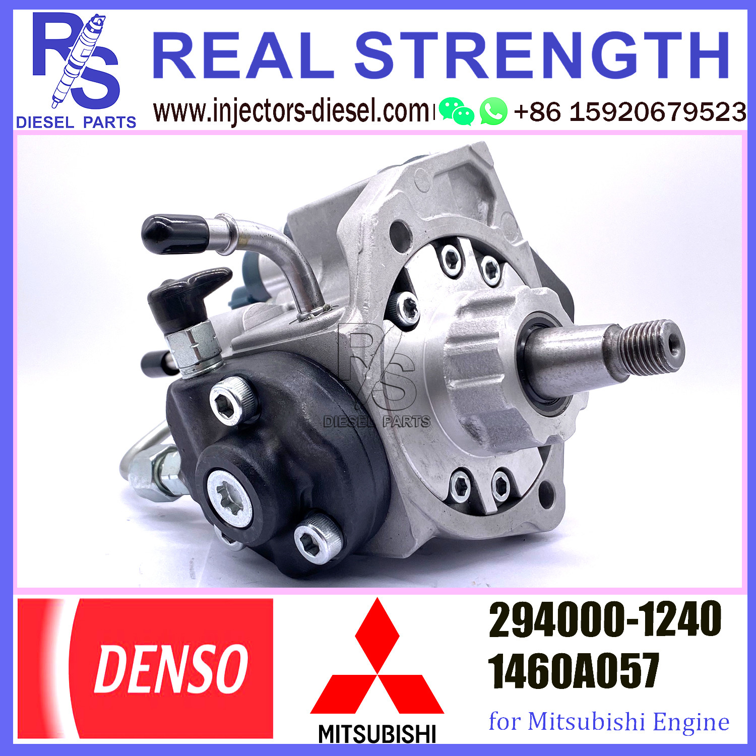 Common rail 294000-1240 1460A057 per Mitsubishi Pajero/ L200 4D56 HP, di-d 4WD pompa iniezione diesel 294000-1240