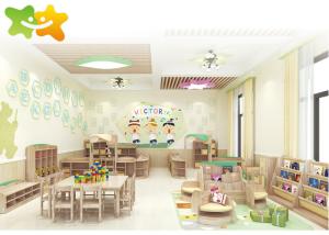 Quality Customize Modern Preschool Furniture , Wooden Furniture For Preschool Classrooms wholesale
