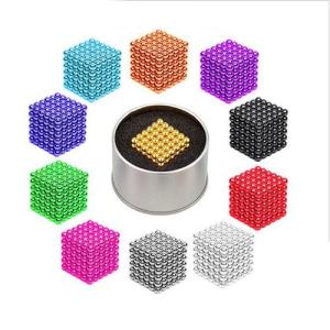 Quality Silver Colorful D5mm 216pcs Neodymium Sphere Magnet wholesale