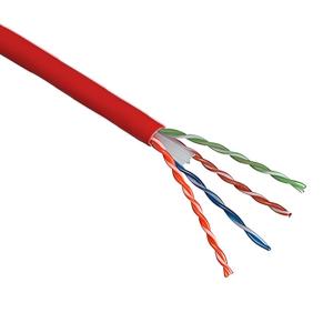 Quality 250MHz Red UTP CAT6 Cable 23AWG 1000FT Ethernet Network Cable wholesale