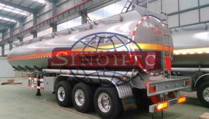 Quality 55000 Cubic Meter Tank Semi Trailer Strong Aluminium Alloy Marerial wholesale