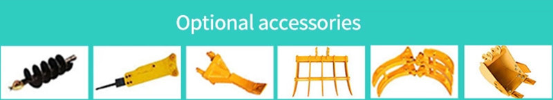 China factory sale 1 ton 1.5 ton 2 ton farm mini digger excavator mini bagger for sale