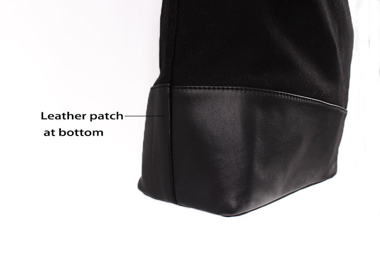 Polyester Canvas Crossbody Shoulder Bag With Plastic Chain