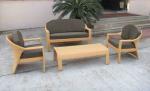 European Style Hand-Woven Outdoor Rattan Furniture Sofa Chair