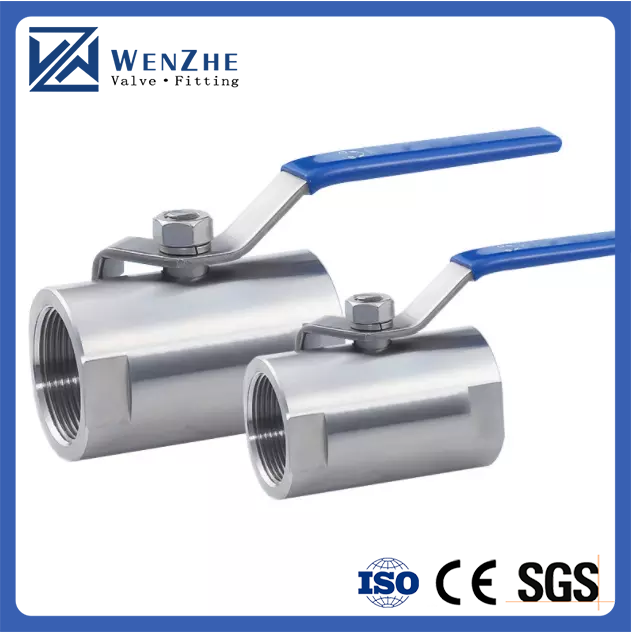 Normal Temperature Stainless Steel 201wide Ball Valve with Female Thread Connection