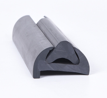 Customized D Type Rubber Fender Marine PVC Piling Bumper for Breakwater Construction