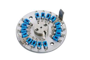 Quality Fiber Optic LC Ferrule Polishing Jig Round For Center Pressure Polisher wholesale