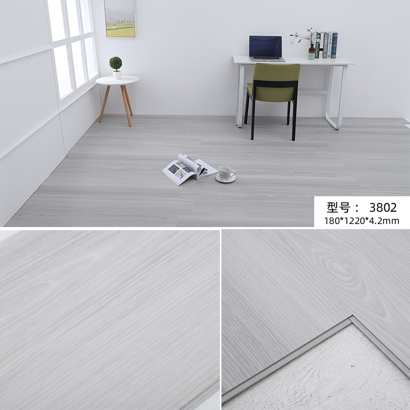 4mm 5mm 8mm Spc Flooring Plastic Vinyl Floor Tile with and Online Technical Support