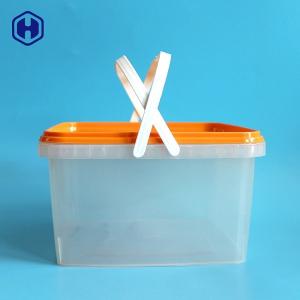 Quality Custom Labeling Empty Plastic Tubs High Resolution Images Printing wholesale