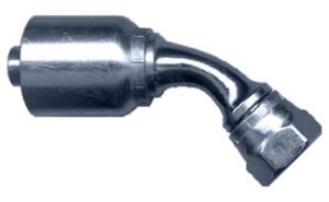Quality 45 Degree R16 Carbon Steel Hose Fittings Corrosion Resistance wholesale