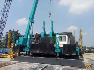 Quality Hammer Steel Pile Driving Equipment 1.0m Piling Stroke High Piling Speed wholesale