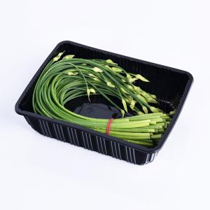 Quality PP Microwave Safe 20*14*5.5cm Disposable Vegetable Trays wholesale