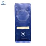 Plastic Laminated Zipper 150 Micron Valve Sealed Coffee Bag